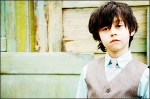 Portland artistic children's photography - El Corazon portrait of a boy by Kim Campbell